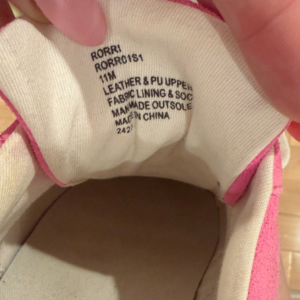 Steve Madden Pink and White Sneakers - Picture 4 of 4